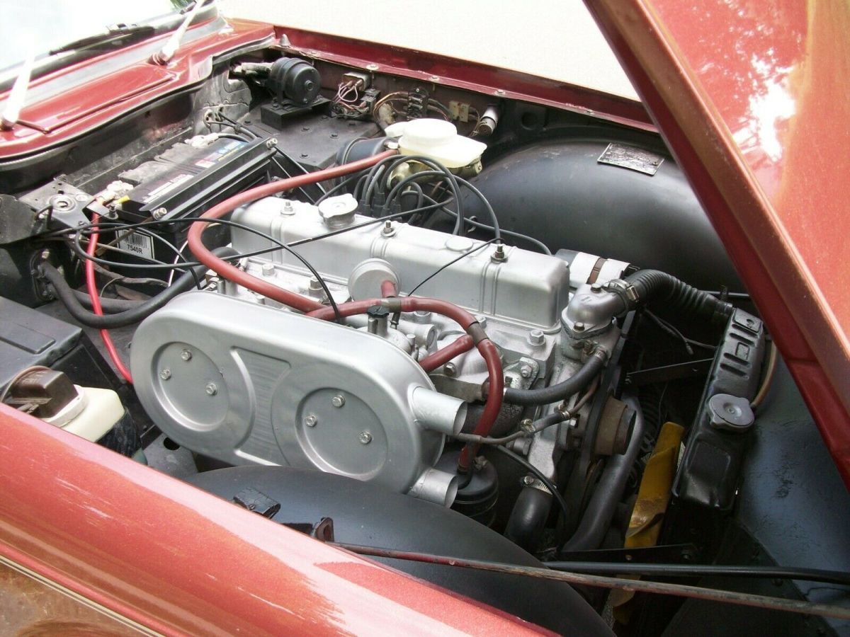 1970 triumph tr-6 61000 original miles sharp looking clear title