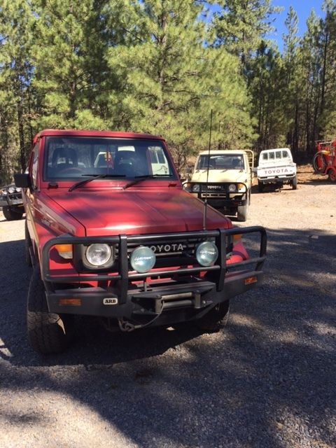 1991 75 series truck with factory bed and rebuilt diesel engine