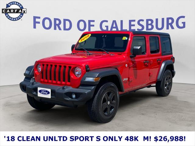 2018 jeep wrangler unlimited sport
