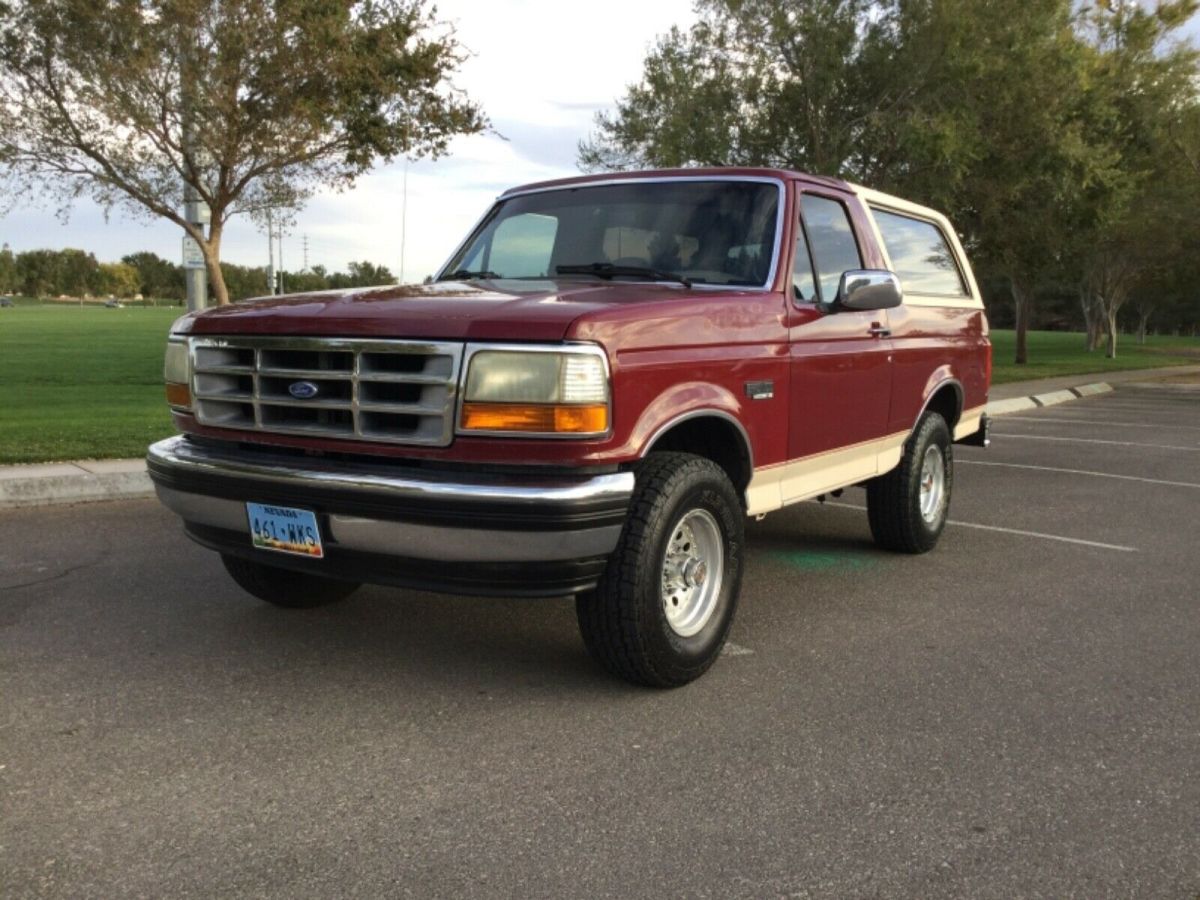 1993 ford bronco eddie bauer edition low miles!