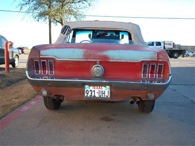 1967 ford mustang 49,576 miles red convertible v8 automatic