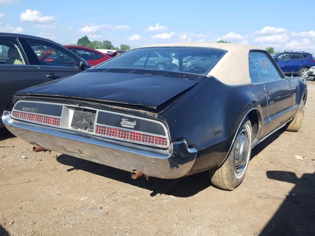 1967 oldsmobile toronado deluxe 61816 miles black coupe v8 425 automatic