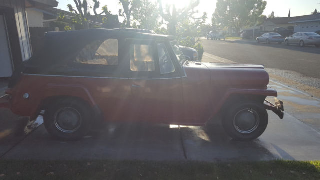 1950 willys jeepster - 1,029 miles