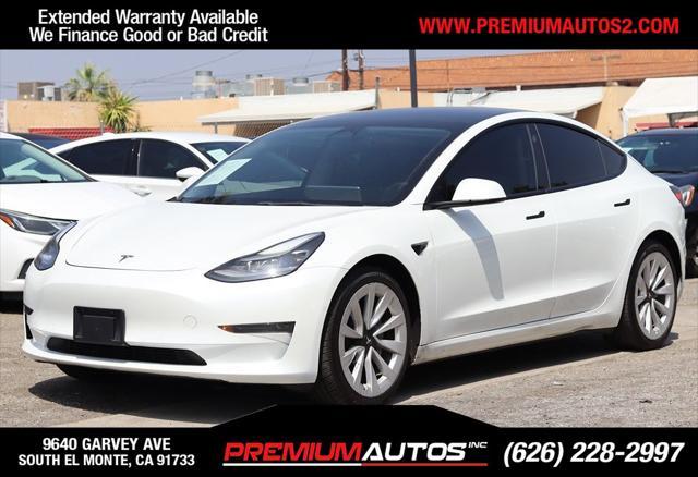 2022 tesla model 3 standard range