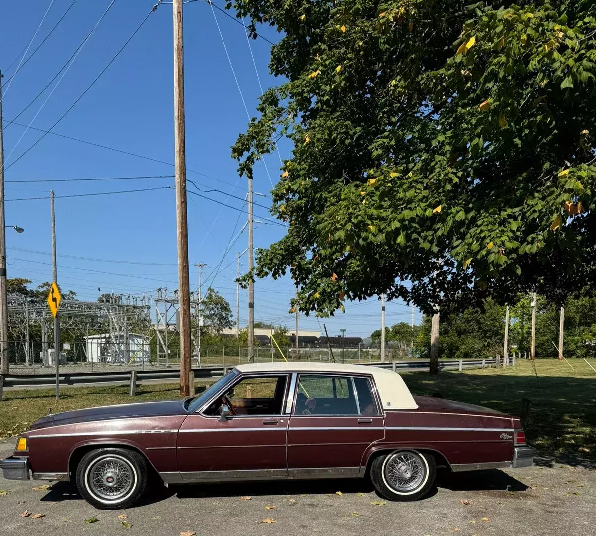 1984 buick electra sedan red park avenue