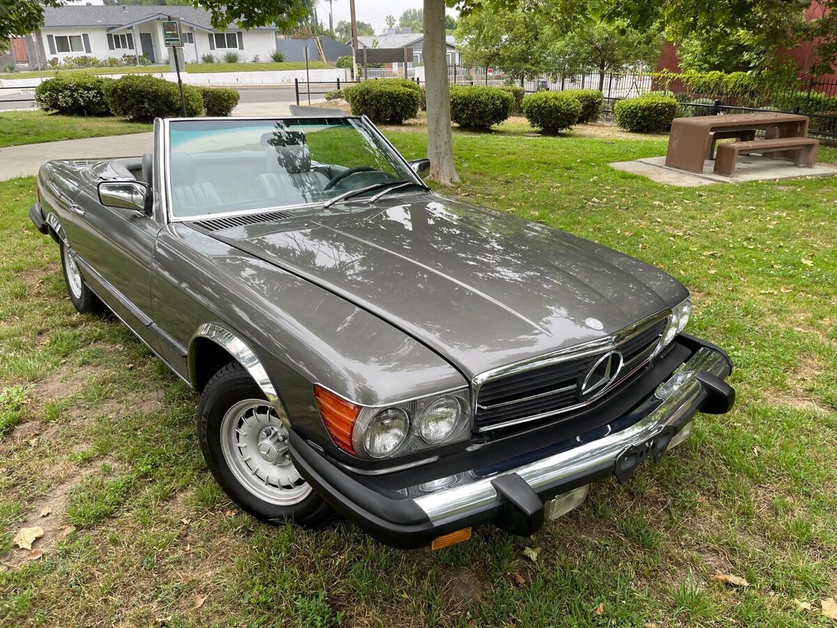 1981 380sl 73200 original miles. cold ac hard top ceonvertible 450sl 560sl