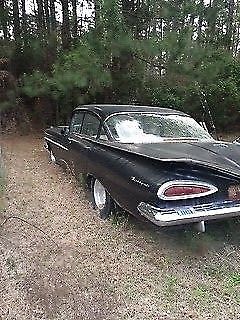 1959 chevrolet biscayne, 4 door, project car