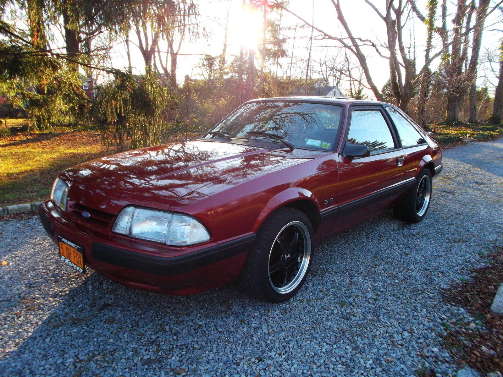 1990 ford mustang lx hatchback 2-door 5.0l