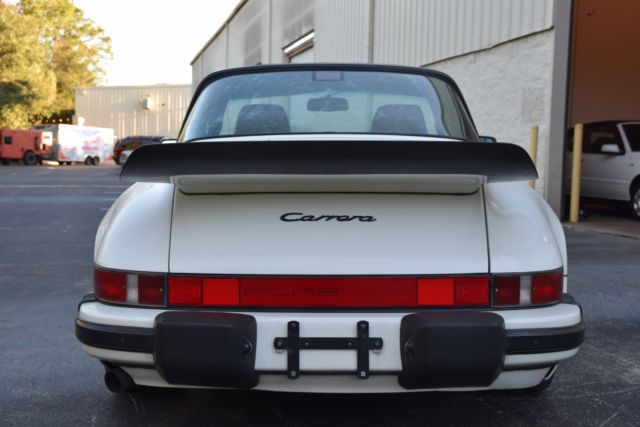 1988 porsche 911 targa g50 carrera 11/1987 production over 30 years old
