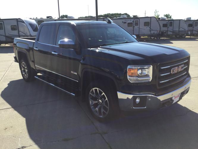 used 2015 gmc sierra 1500 4x4 crew cab slt lennox, sd 57039 for sale in lennox, south dakota