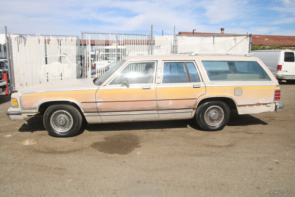 1988 mercury grand marquis colony park wagon ls 5.0 l 8 cylinder no reserve