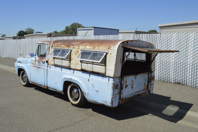 fleetsie vtg camper shell canopy hot rod rat custom patina barn find 58 59 60