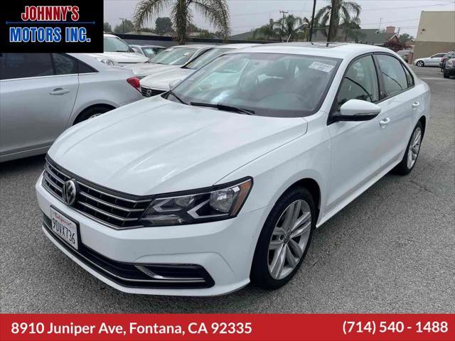 2019 volkswagen passat 2.0t wolfsburg edition