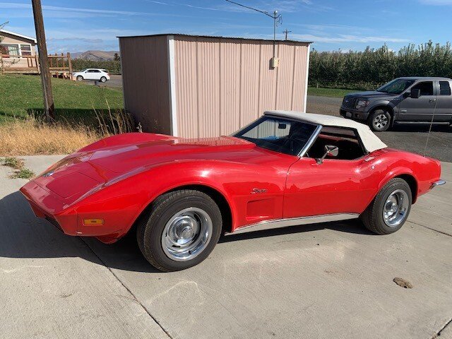 1973 chevrolet corvette convertible