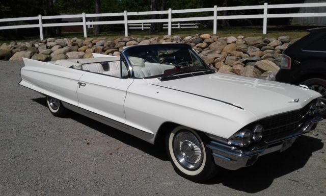 1962 cadillac series 62 convertible with 42,000 original miles in great cond