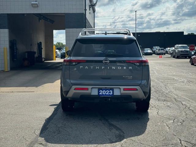 2023 nissan pathfinder platinum 4wd