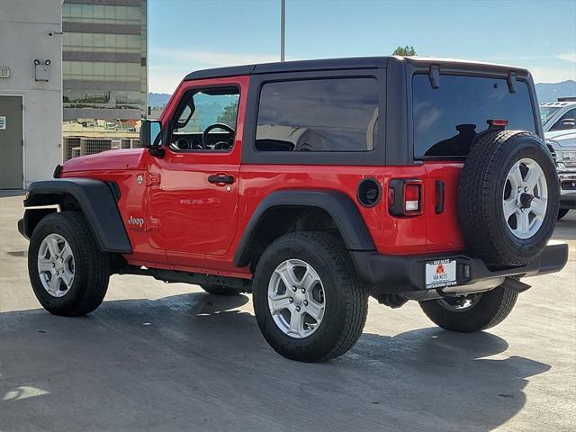 2021 jeep wrangler sport s