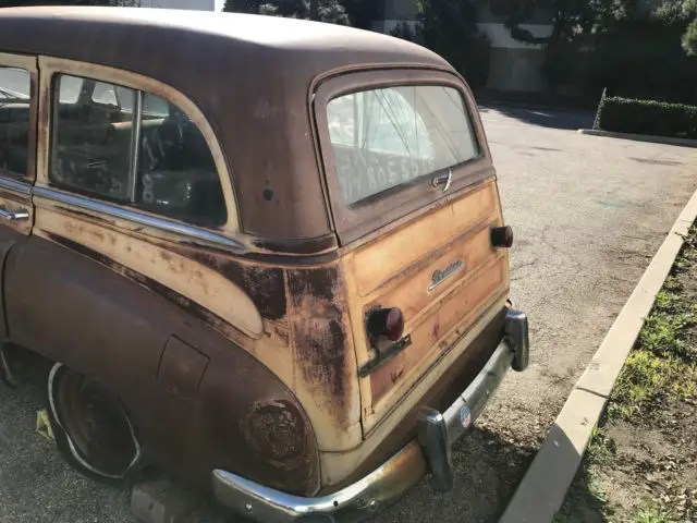 1952 pontiac chieftian tin woody