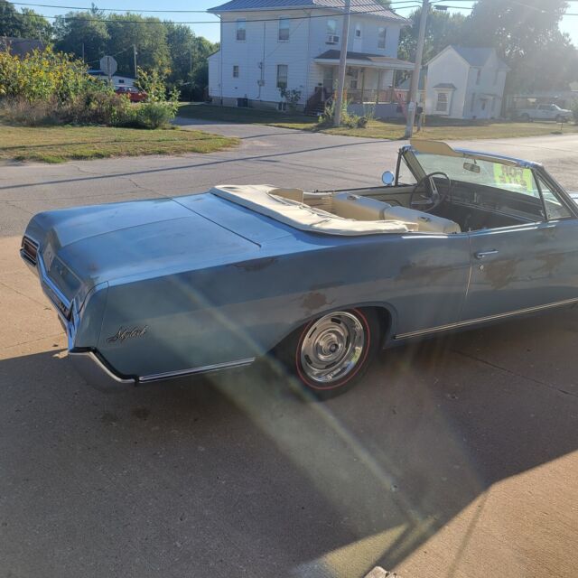 1967 buick skylark convertible 350 v8 od auto pw tilt wood wheel redlines gs 67