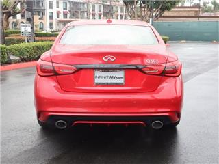 2021 Infiniti Q50 red sport 400