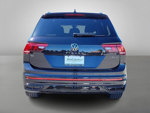 2024 volkswagen tiguan 2.0t se r-line black 4motion