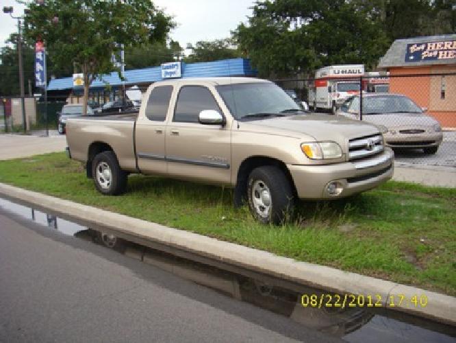 obo 2003 toyota tundra sr5 4 door access cab 8 cylinder in jacksonville, fl