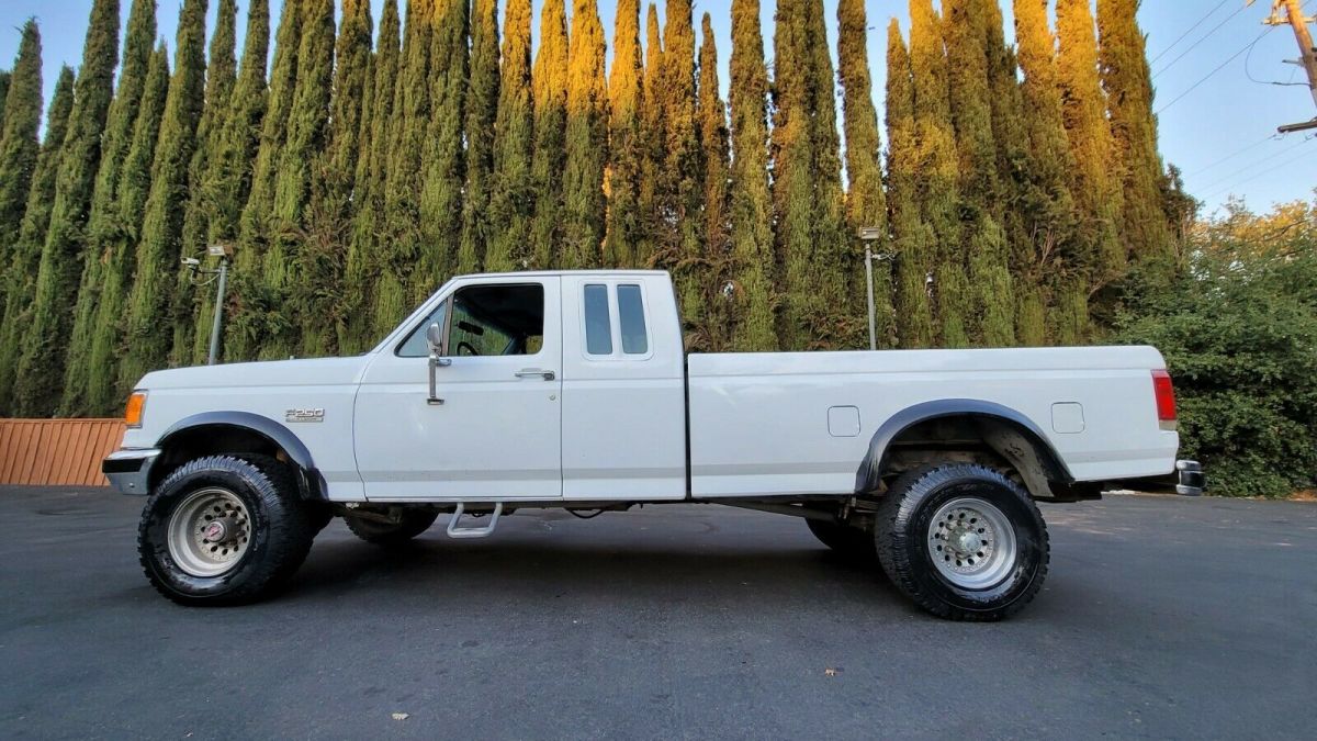 1988 ford f-250 hd 4wd long bed 4x4 f350 super heavy duty obs 460 7.5 f250 xlt