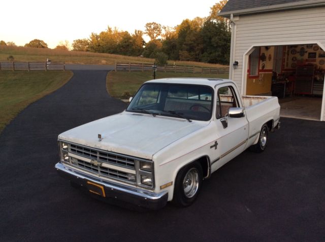 1987 chevrolet silverado short bed pickup