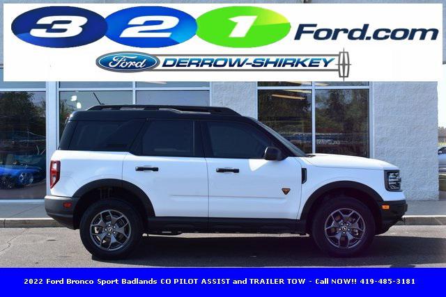 2022 ford bronco sport badlands