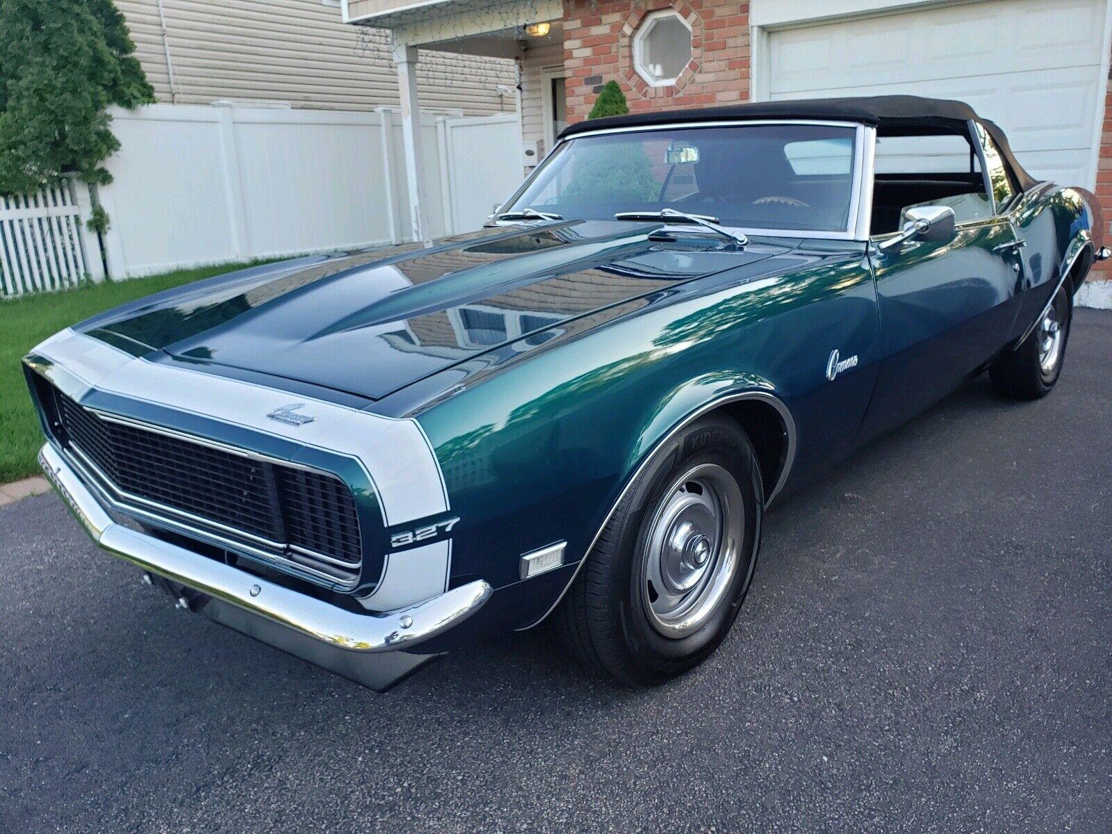 1968 chevrolet camaro rs convertible 89k original miles no rust