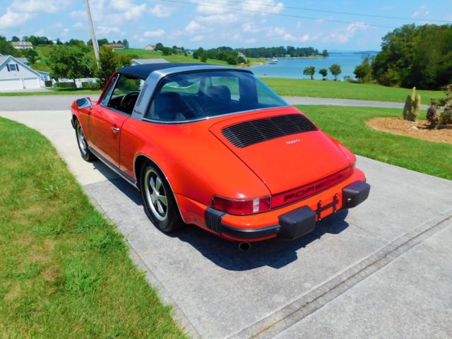 1975 porsche 911s targa #'s matching with service records