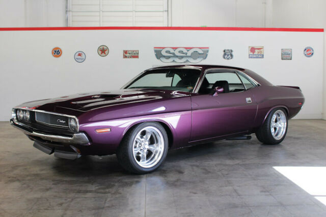 1970 dodge challenger 2954 miles purple hardtop