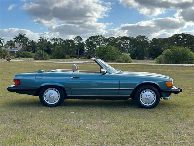 1987 mercedes-benz 560sl in boca raton, florida