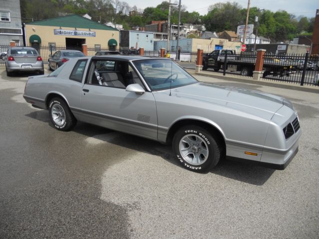 1987 chevy monte carlo ss aero coupe ss
