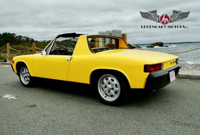 1973 porsche 914, summer yellow multi award winner