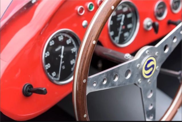 stanguellini 1100 cc like osca or cisitalia, colour maserati red mille miglia