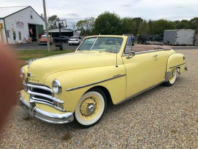 1950 plymouth special deluxe convertible 6 cyl. engine manual 3-speed