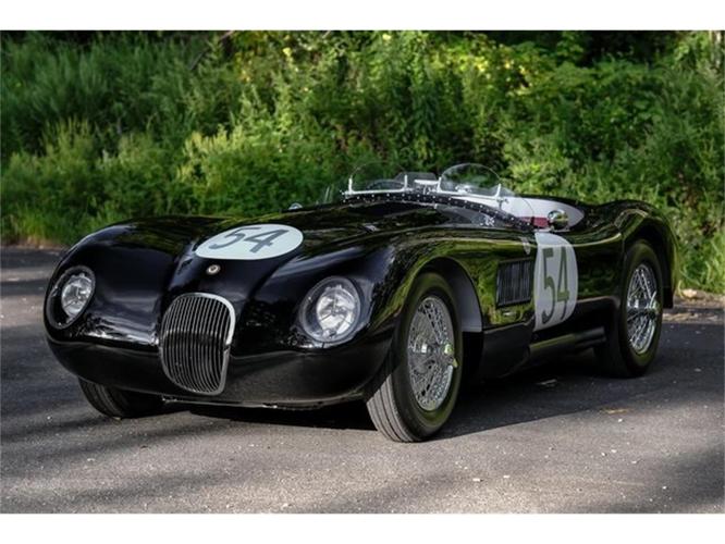 1954 jaguar c-type in paramus, new jersey