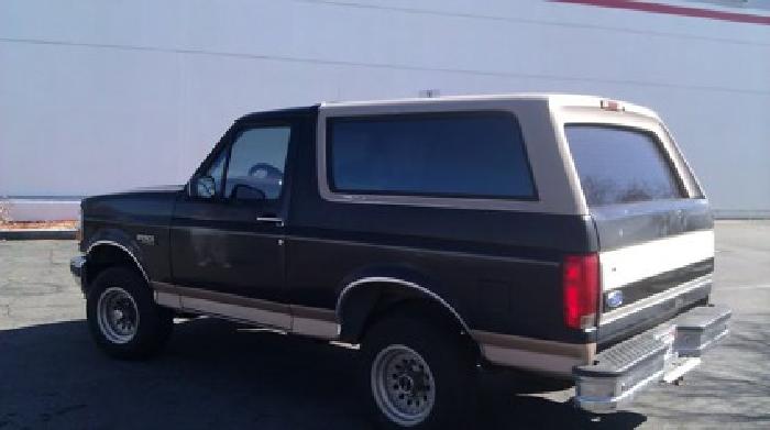 1996 ford bronco - eddie bauer edition in rancho santa margarita, ca