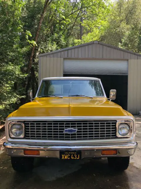 1972 chevy cheyenne k10 4x4 pickup