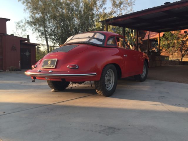 1962 real convertible 356 porsche
