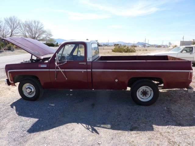 1974 gmc c10 big block 454 v8 just 43000 miles california rust free orig $ 5999