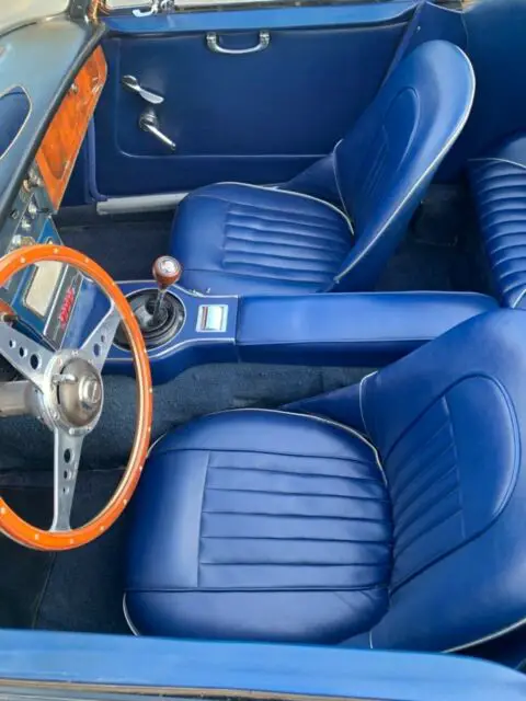 1965 austin healey 3000 bj8 mark iii - ice blue - california car