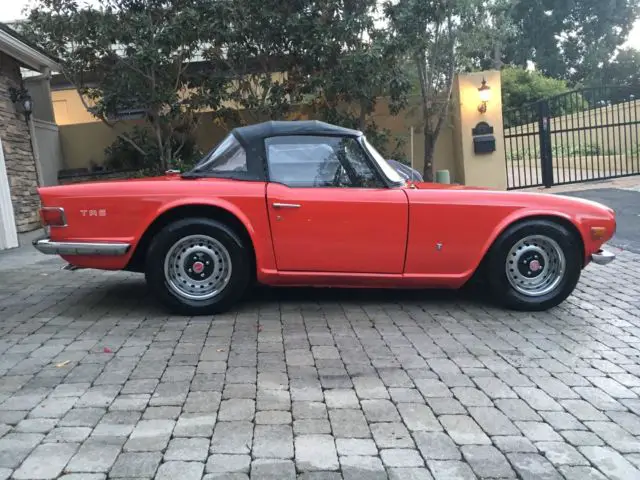 1971 triumph tr6 roadster - new clutch