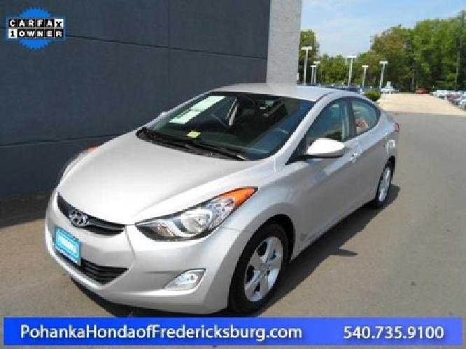 2012 hyundai elantra gls in fredericksburg, va