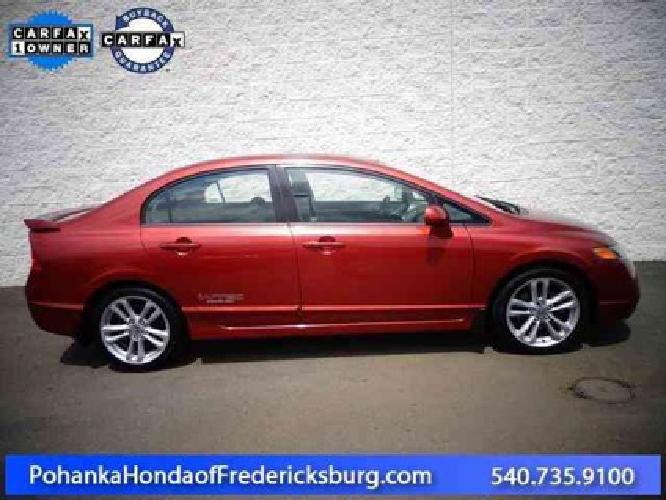 2007 honda civic si si in fredericksburg, va