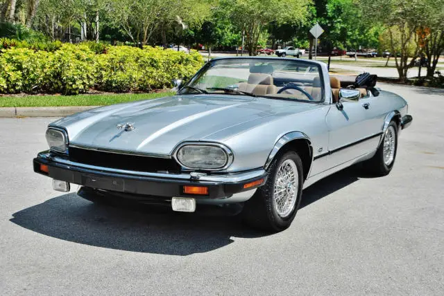 mint new car trade just 40,435 miles 92 jaguar xjs v-12 convertible must be seen