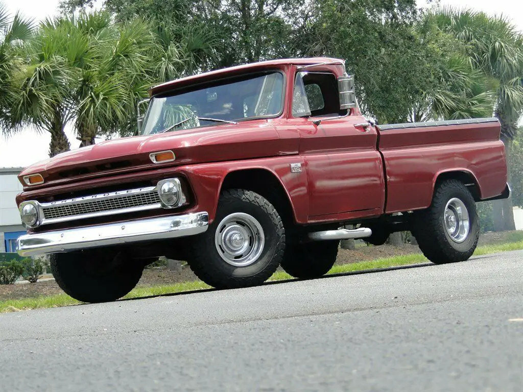 1966 chevroletc10truckredsurvivor classic car services llc