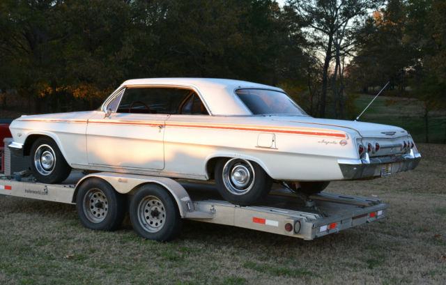 grandpaws barnfound 1962 chevrolet impala ss wintertime project