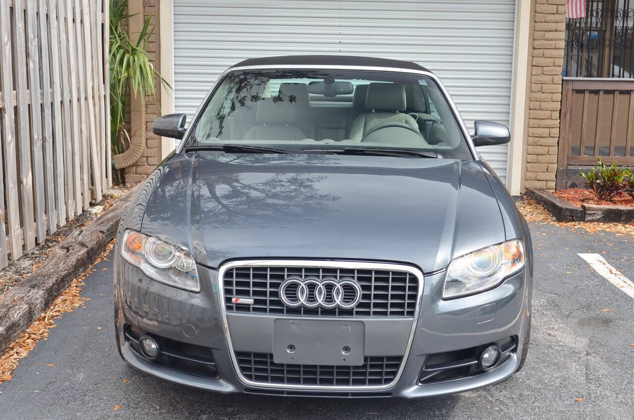 2009 audi a4 2.0t quattro awd 2dr convertible 6a